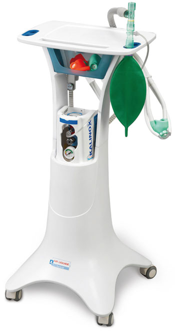 Respirateur hospitalier de nouvelle génération Monnal T75